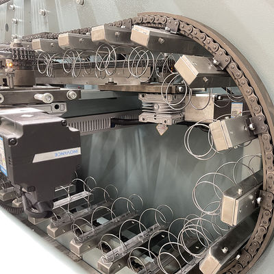 Height 100-250mm Pocket Spring Coiling Machine
