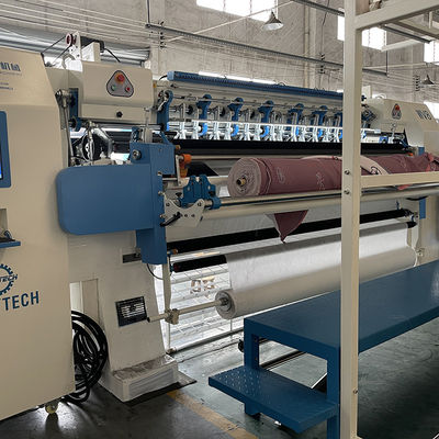 Стежок 1000rpm машины тюфяка ZOLYTECH WV8 выстегивая высокоскоростной компьютеризированный цепной для лоскутных одеял и одеял