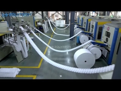 Система деятельности челнока машины весны кармана производственной линии 380V/220V весны кармана OEM свертываясь спиралью не